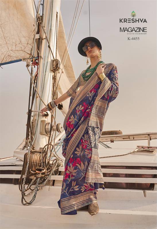 Kreshva magazine Surat saree wholesale market online